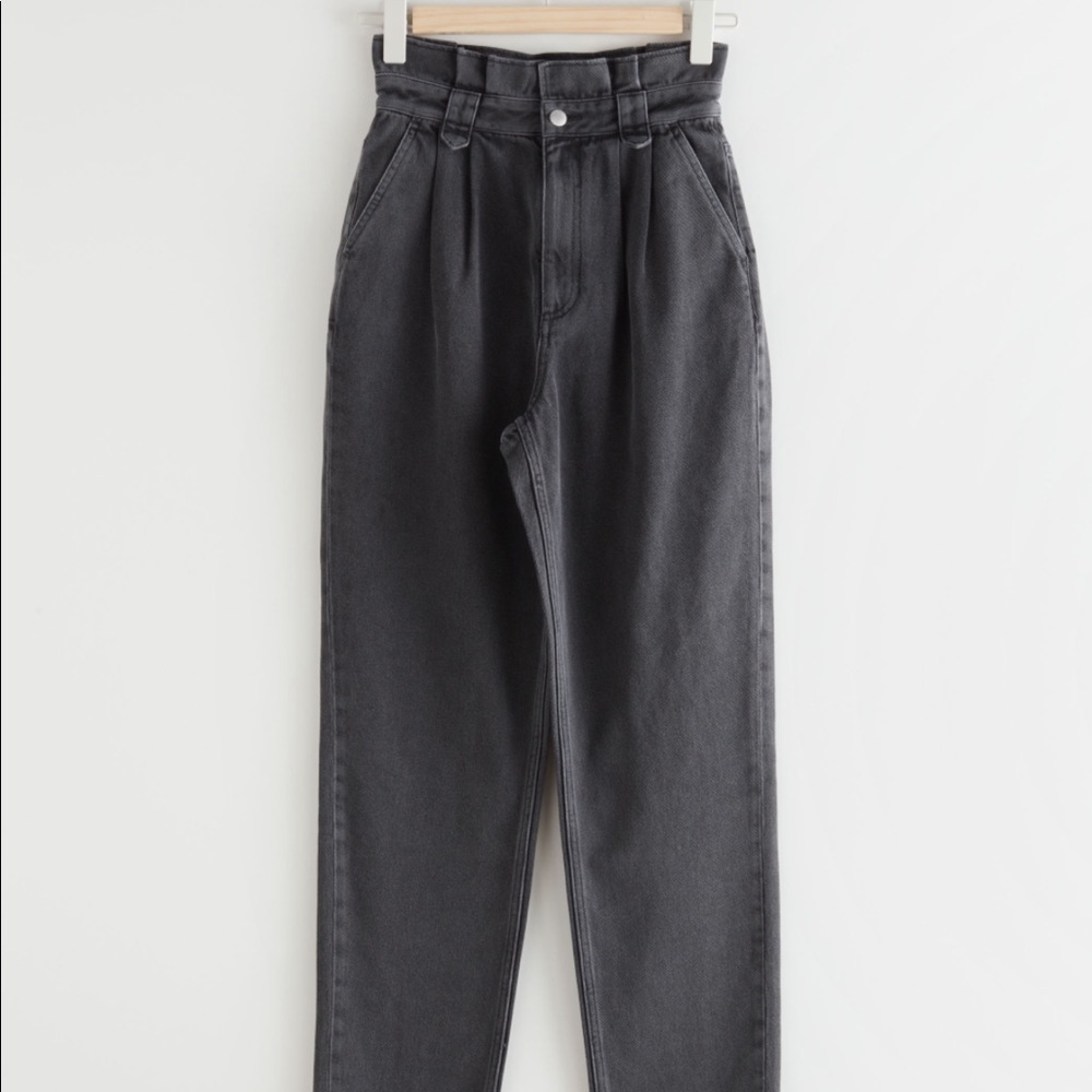 AND OTHER STORIES paper bag jeans